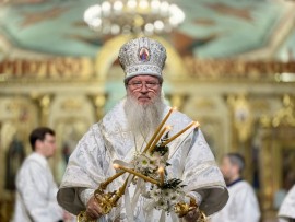Празднование Вознесения Господня. Архиерейское служение