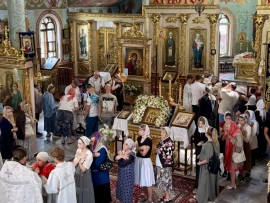 Архиерейское служение в неделю 7-ю по Пасхе, святых отцов I Вселенского Собора