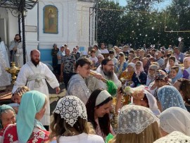 Праздник Преображения Господня в Спасо-Преображенском храме Уральска