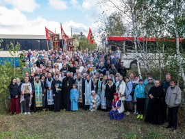 Крестный ход к Кустанайской Голгофе