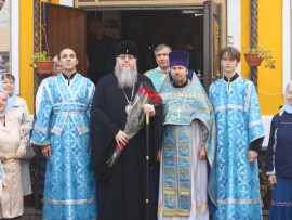 Праздник Рождества Пресвятой Богородицы отметили в храме Всех Святых