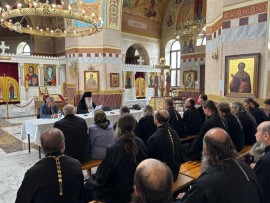 По благословению Его Высокопреосвященства, Высокопреосвященнейшего Варсонофия, архиепископа Кокшетауского и Акмолинского, состоялось очередное епархиальное собрание духовенства Кокшетауской и Акмолинской епархии