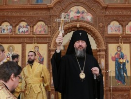 Божественная Литургия в Андреевском кафедральном соборе